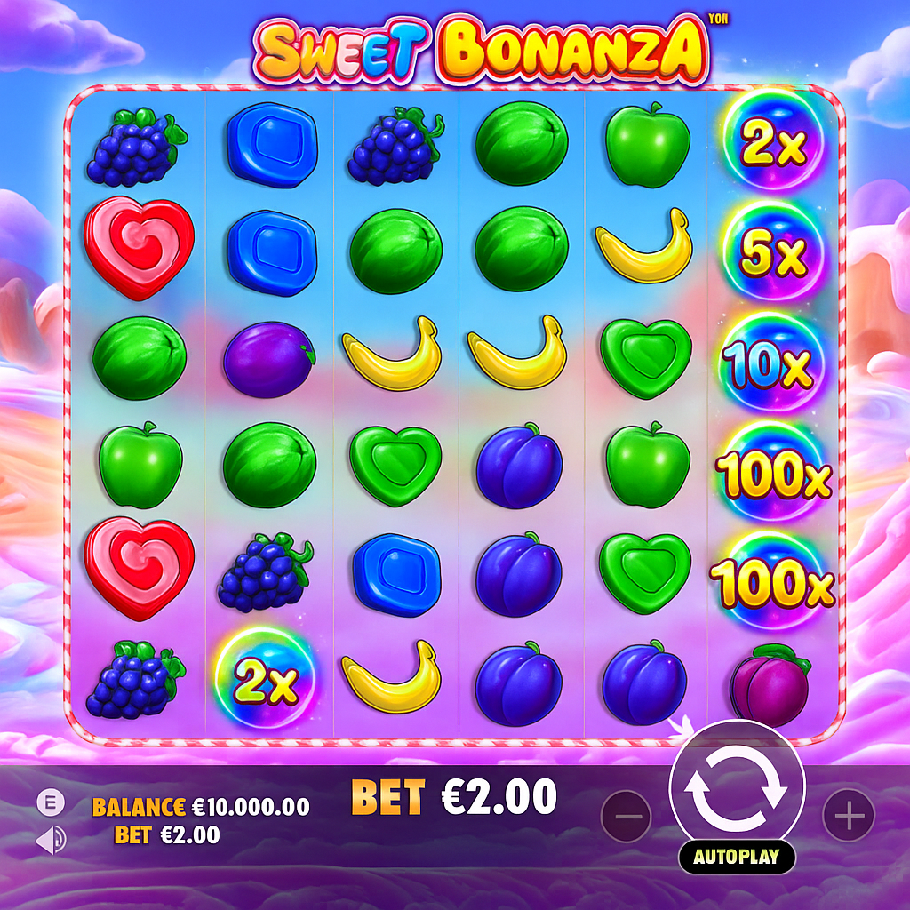Infinity - Sweet Bonanza Slot Game - Pragmatic Play Casino Game