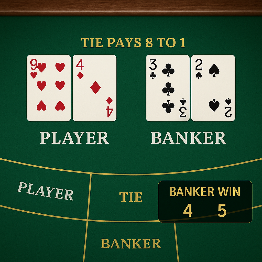 Infinity Casino - Baccarat Table Game - Jeu en ligne